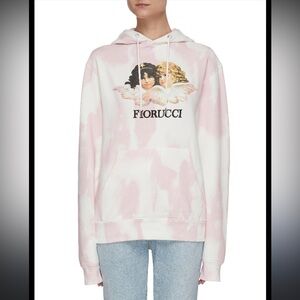 FIORUCCI Angel Print Tie Die Hoodie